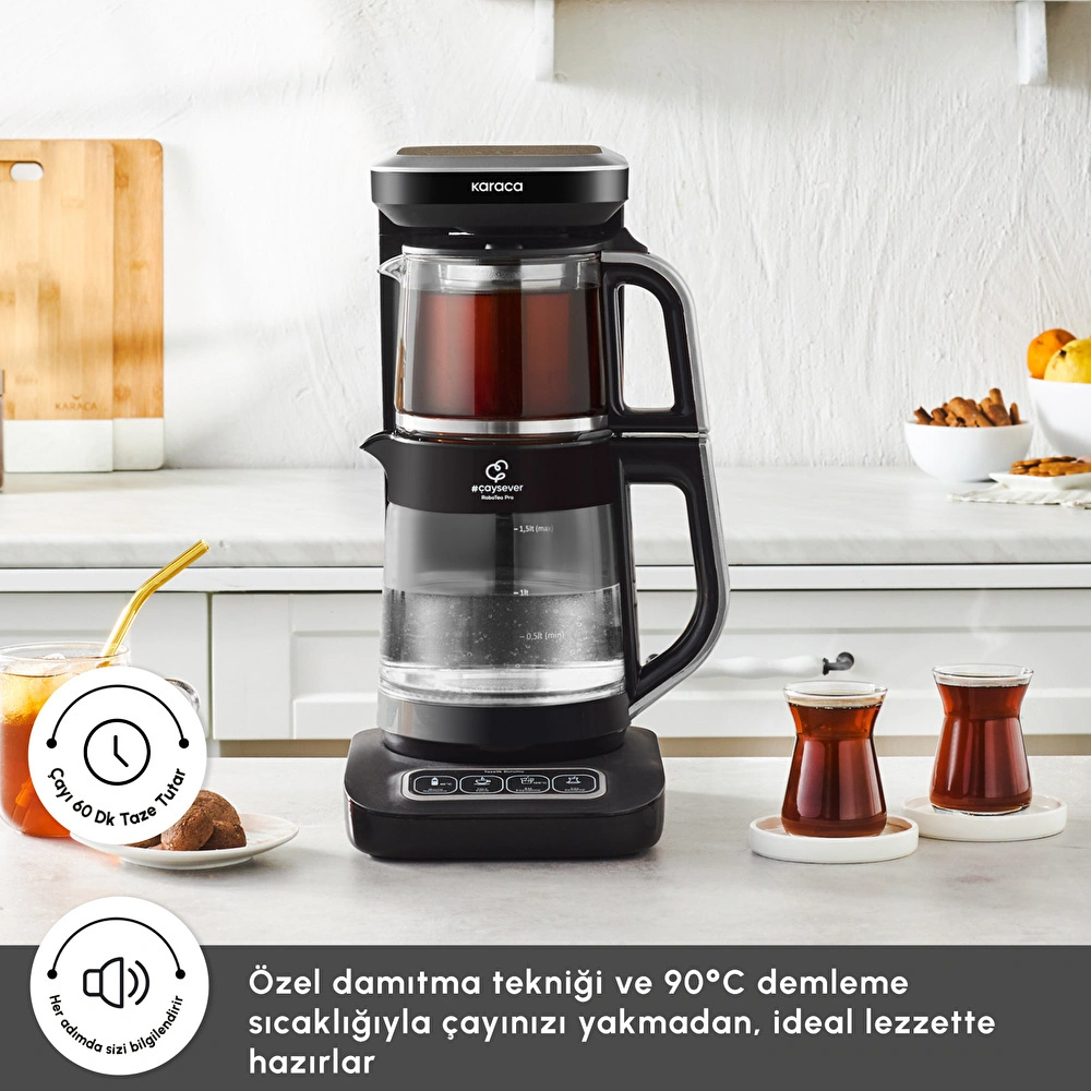چایساز و قهوه ساز سخنگو کاراجا Robotea Pro Connect 4 in 1