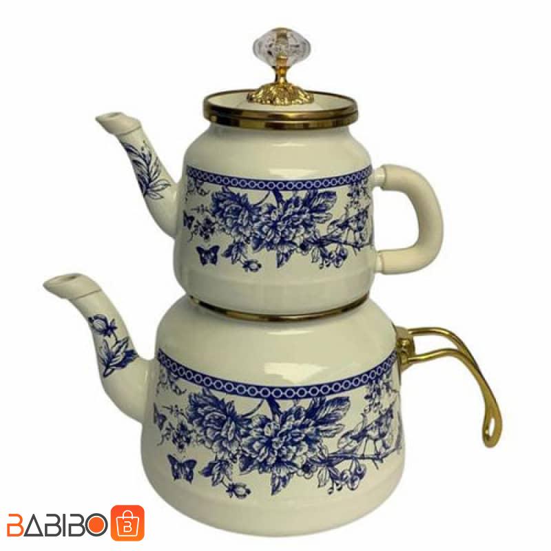 کتری و قوری میس بتی مدل گل و پروانه کتری و قوری میس بتی مدل گل و پروانه miss betty caydanlik