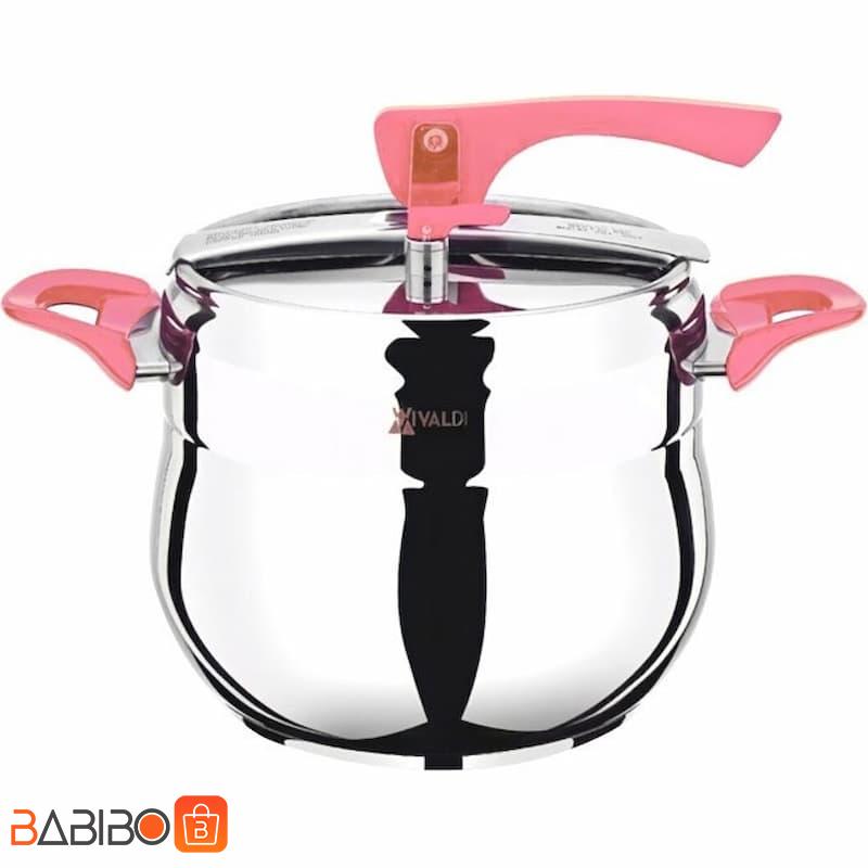 زودپز درب اهرمی ویوالدی vivaldi زودپز استیل درب اهرمی ویوالدی vivaldi