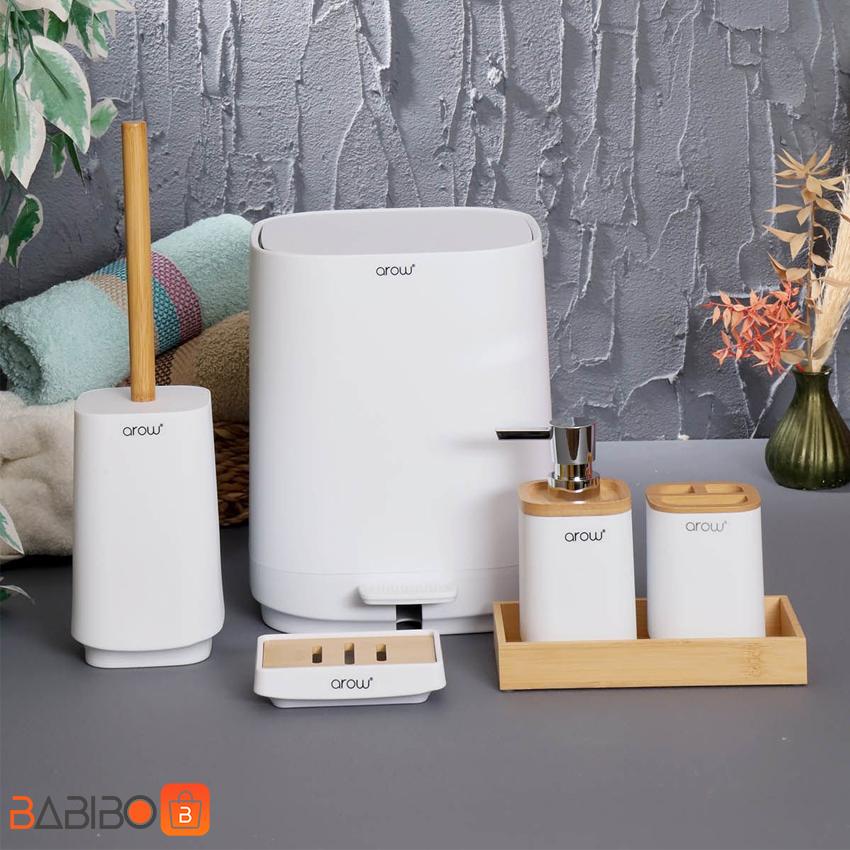 ست سرویس بهداشتی 6 پارچه آرو مدل پائولا arow paola ست سرویس بهداشتی 6 پارچه آرو مدل پائولا arow paola