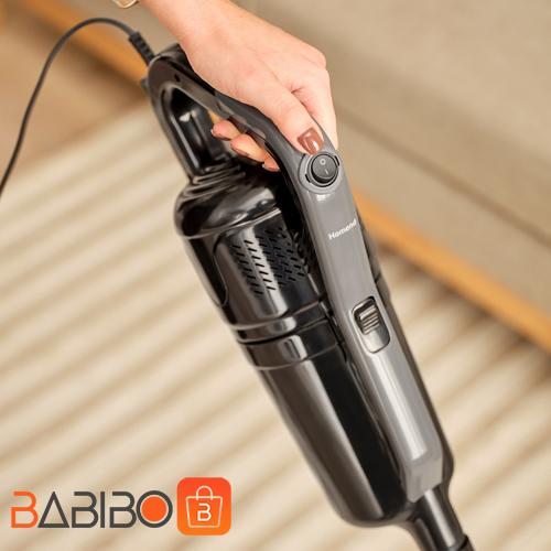 Homend-Upright-Vacuum-Cleaner-Black (4) جارو برقی هومند HOMEND مدل 2 در 1 Dustrider