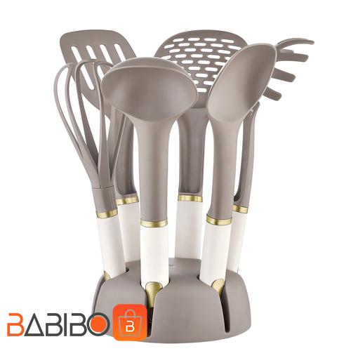 Spatula-and-ladle-set (4) سرویس کفگیر ملاقه سیلیکونی مادام کوکو (Madame Coco)