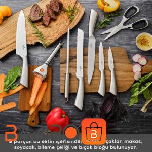 ست چاقوی 9 پارچه کاراجا